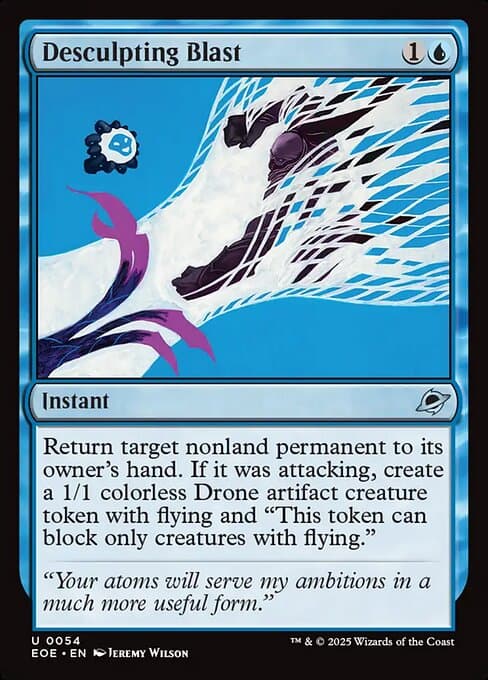 Desculpting Blast 2025 Magic: The Gathering Edge of Eternities