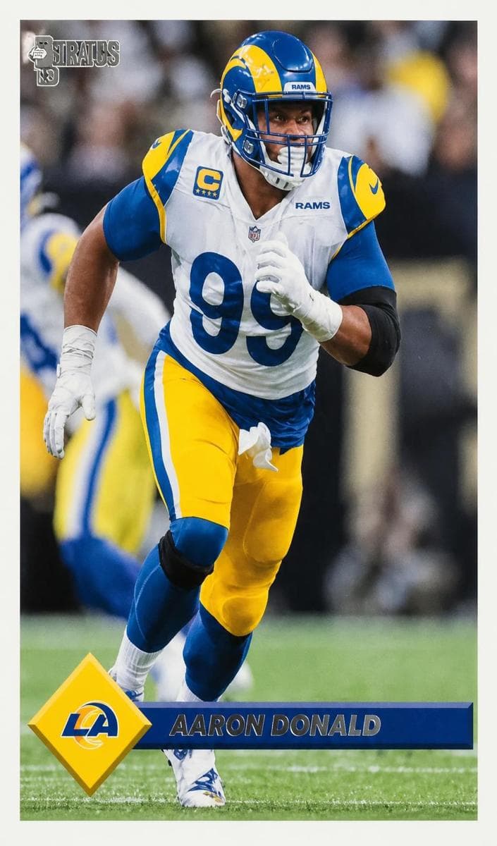Aaron Donald 2023 panini Panini Donruss