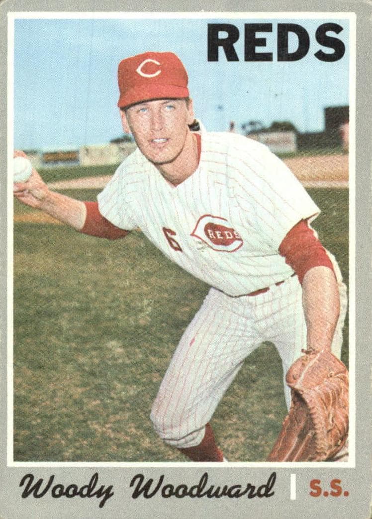 Woody Woodward 1970 topps Topps