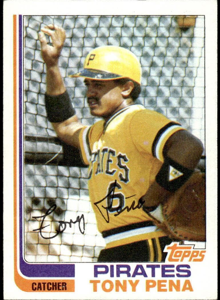 Tony Pena 1982 topps Topps