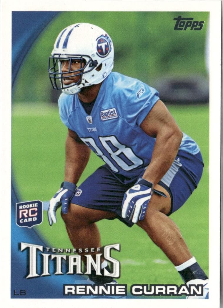 Rennie Curran 2010 topps