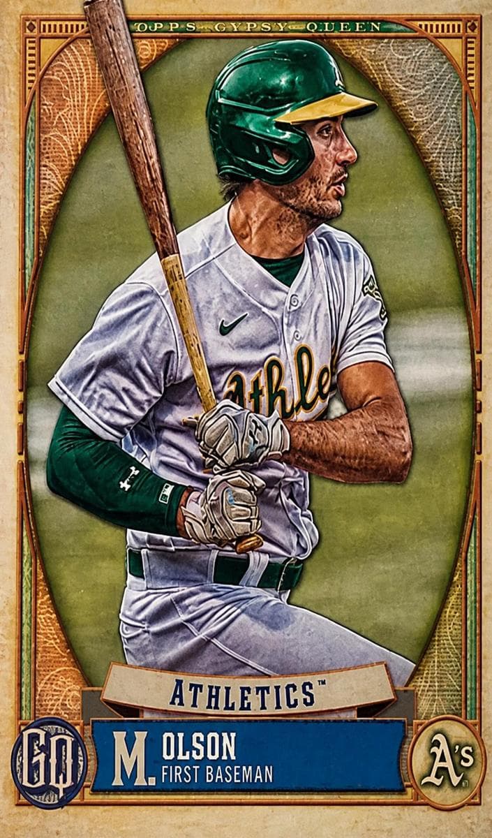 Matt Olson 2021 topps Topps Gypsy Queen