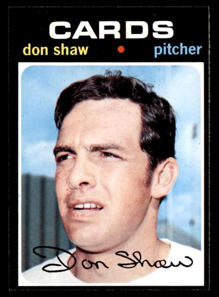 Don Shaw 1971 topps Topps