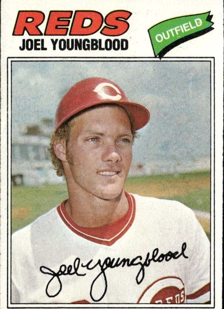 Joel Youngblood 1977 topps Topps