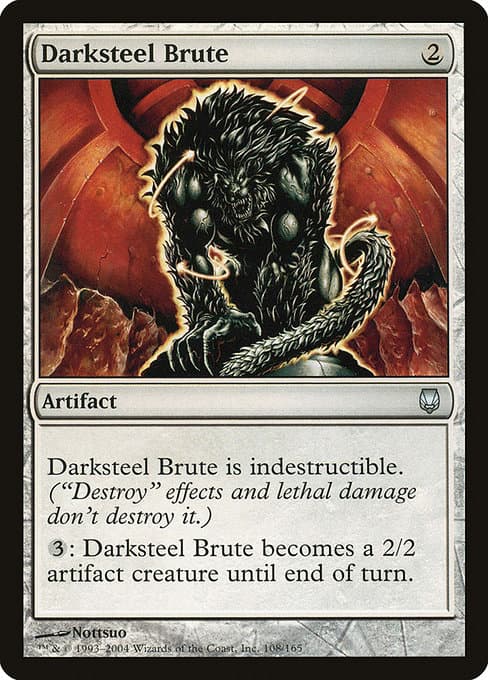 Darksteel Brute 2004 Magic: The Gathering Darksteel