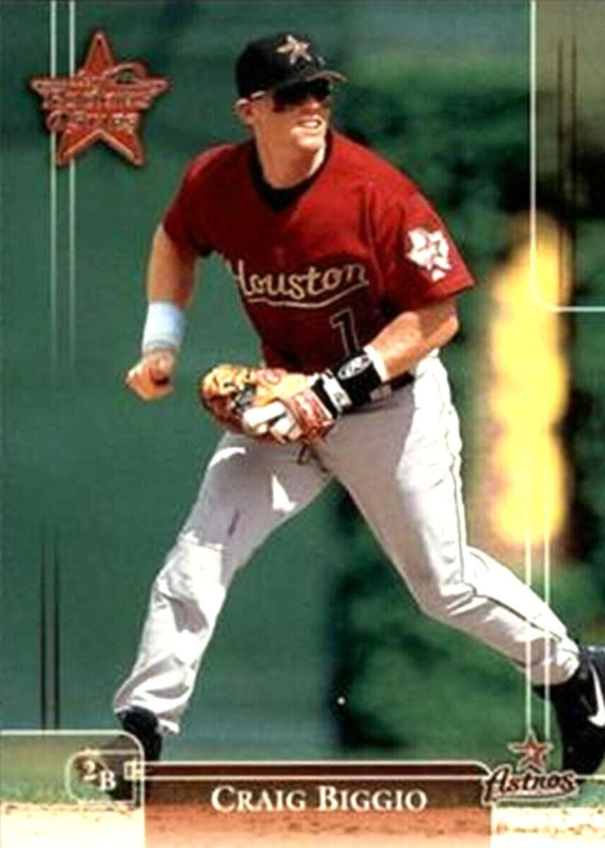 Craig Biggio 2002 leaf Rookies And Stars