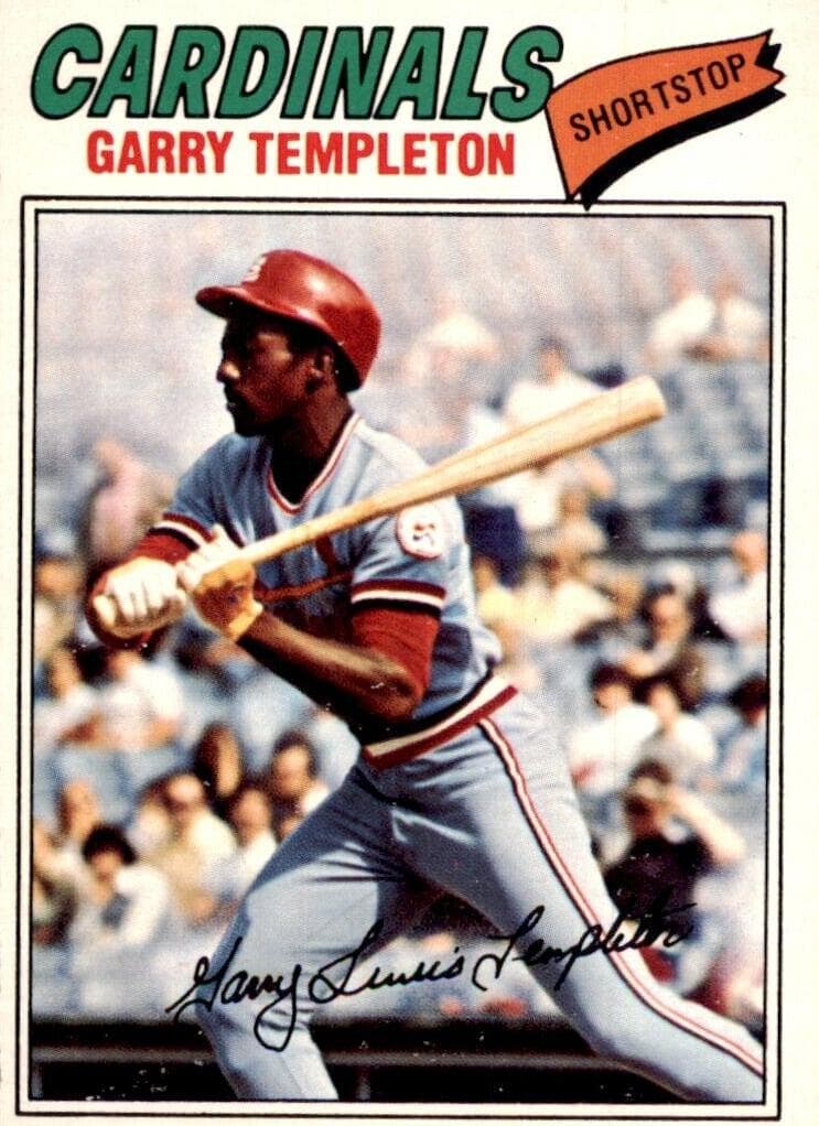 Garry Templeton 1977 topps O-Pee-Chee