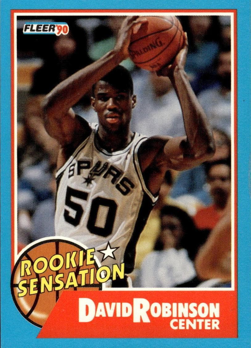 David Robinson 1990 fleer Fleer
