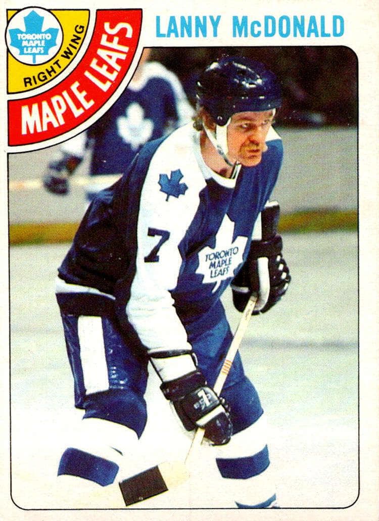 Lanny McDonald 1978 topps O-Pee-Chee