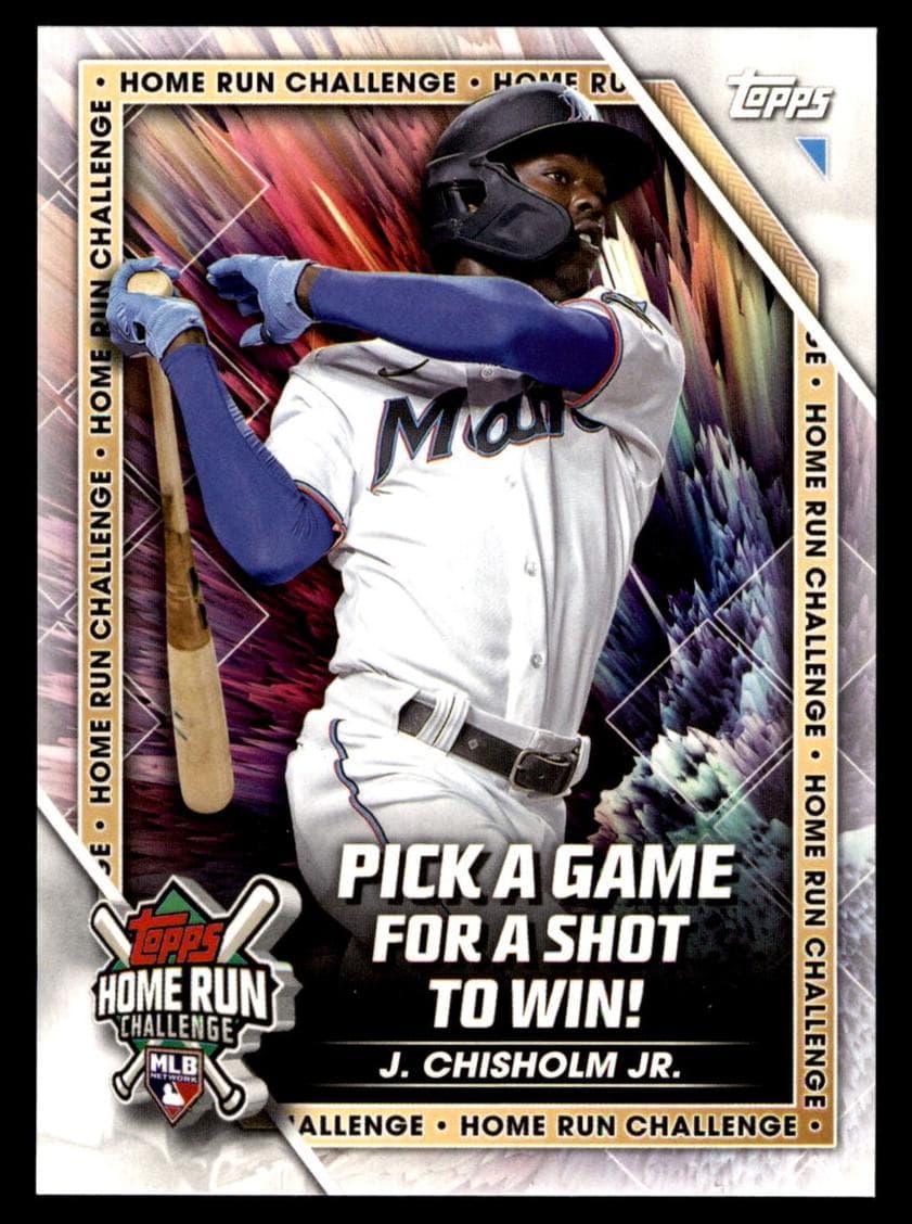 Jazz Chisholm Jr. 2023 topps Topps