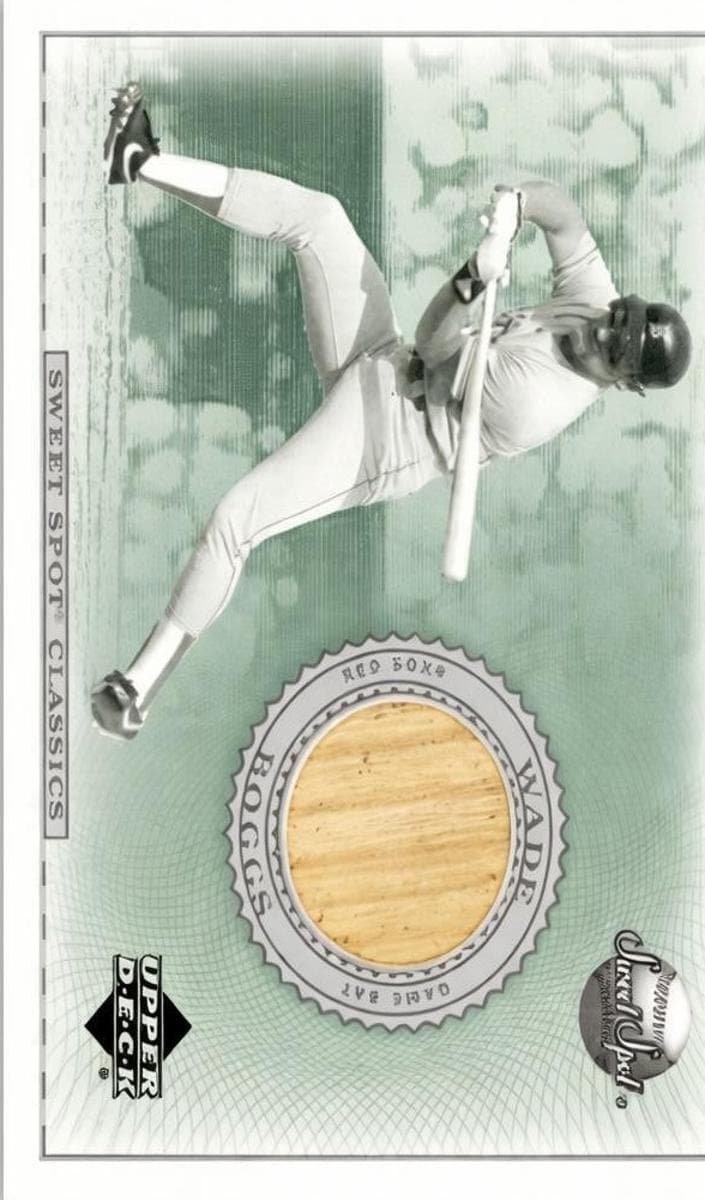 Wade Boggs 2002 upper-deck