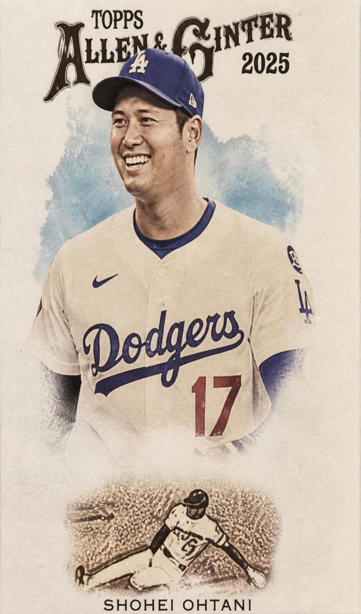 Shohei Ohtani 2025 topps Allen & Ginter