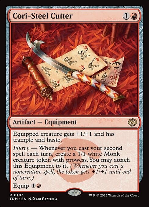 Cori-Steel Cutter 2025 Magic: The Gathering Tarkir: Dragonstorm Borderless