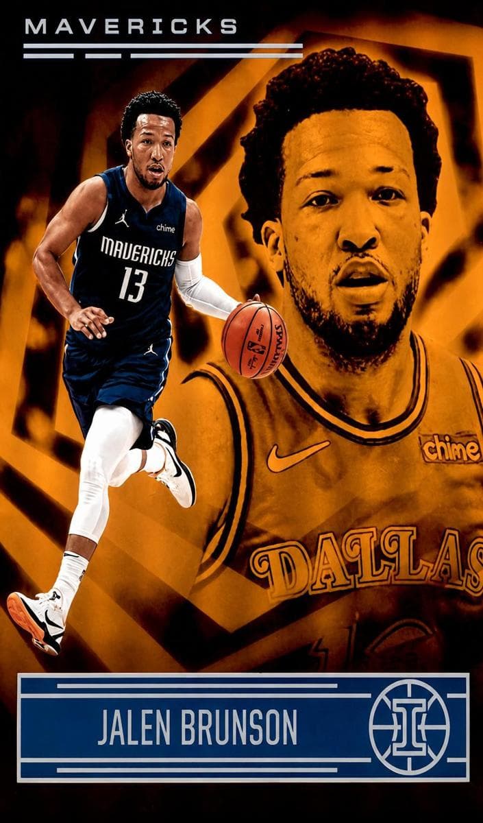 Jalen Brunson 2020 panini Panini Illusions
