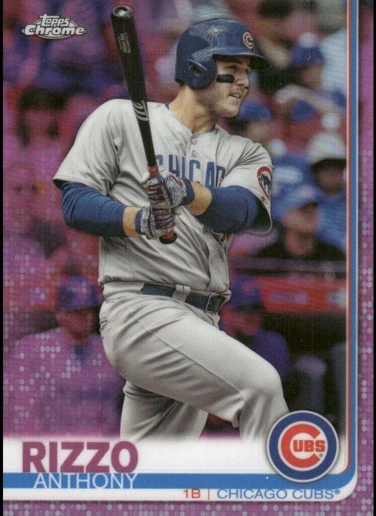Anthony Rizzo 2019 topps Topps Chrome