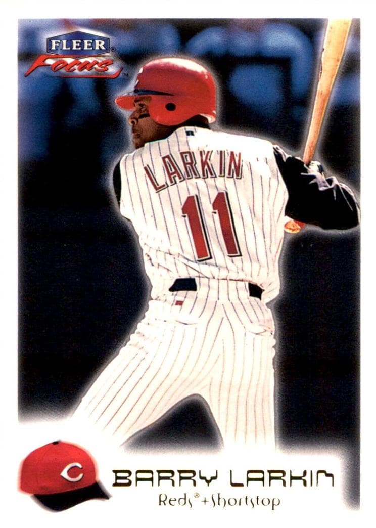 Barry Larkin 2000 fleer Fleer Focus