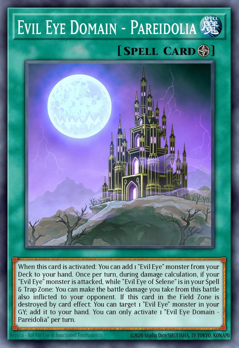 Evil Eye Domain - Pareidolia 2019 Yu-Gi-Oh! The Infinity Chasers
