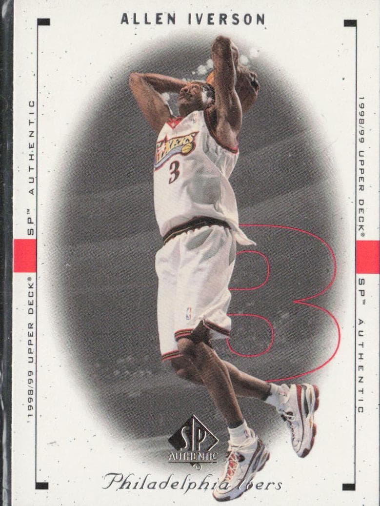 Allen Iverson 1998 unknown SP Authentic
