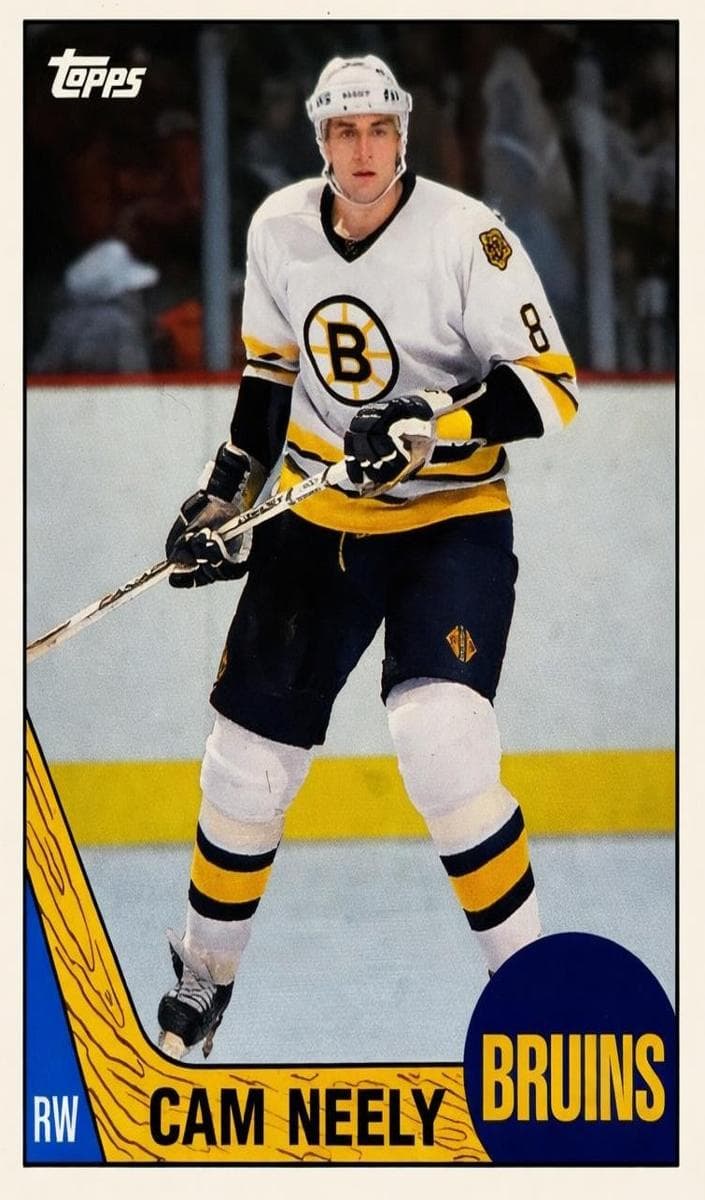 Cam Neely 1987 topps Topps