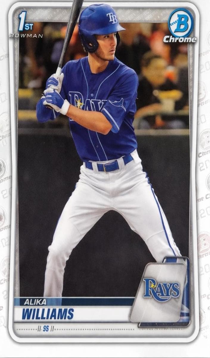 Alika Williams 2020 bowman Bowman Draft