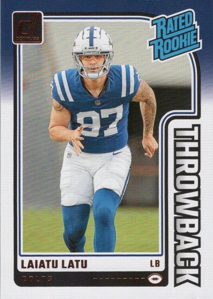 Laiatu Latu 2024 panini Donruss