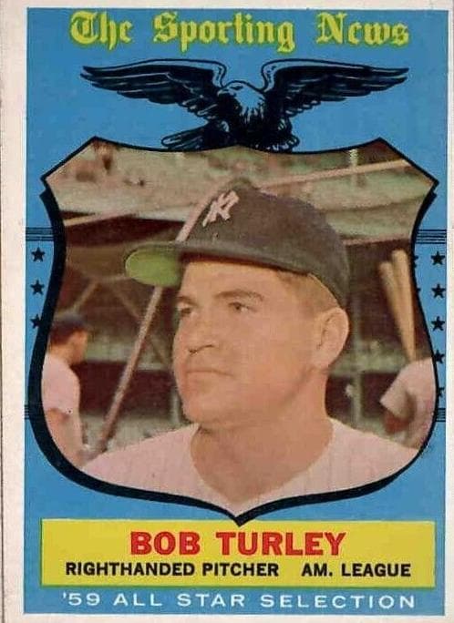 Bob Turley 1959 topps Topps