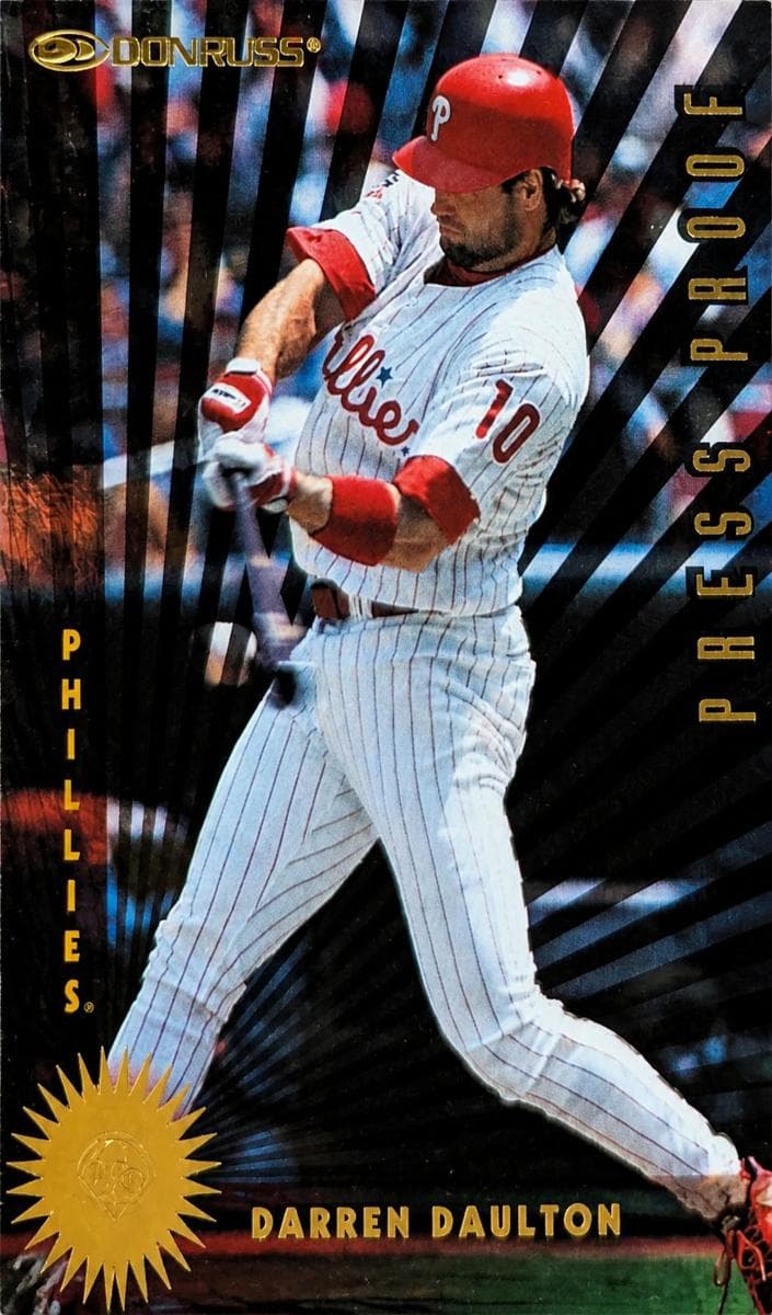 Darren Daulton 1997 panini Donruss