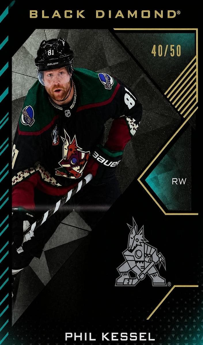 Phil Kessel 2021 upper-deck Upper Deck Black Diamond
