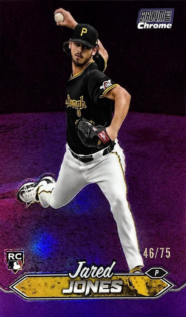 Jared Jones 2024 topps Stadium Club