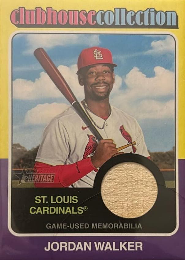 Jordan Walker 2024 topps Topps Heritage