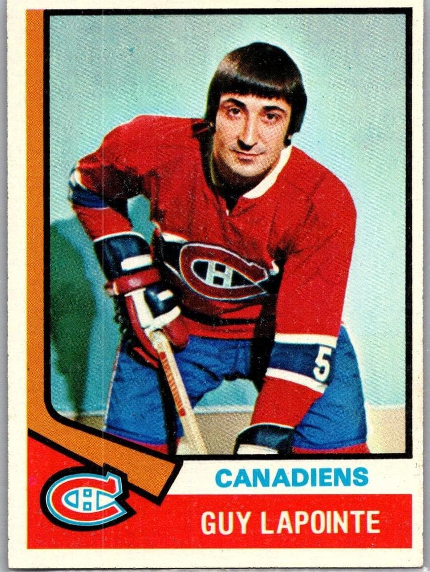 Guy Lapointe 1974 topps Topps