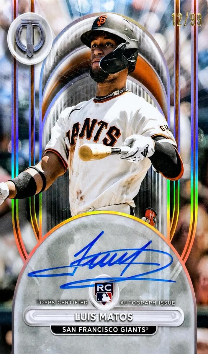 Luis Matos 2024 topps Topps Tribute