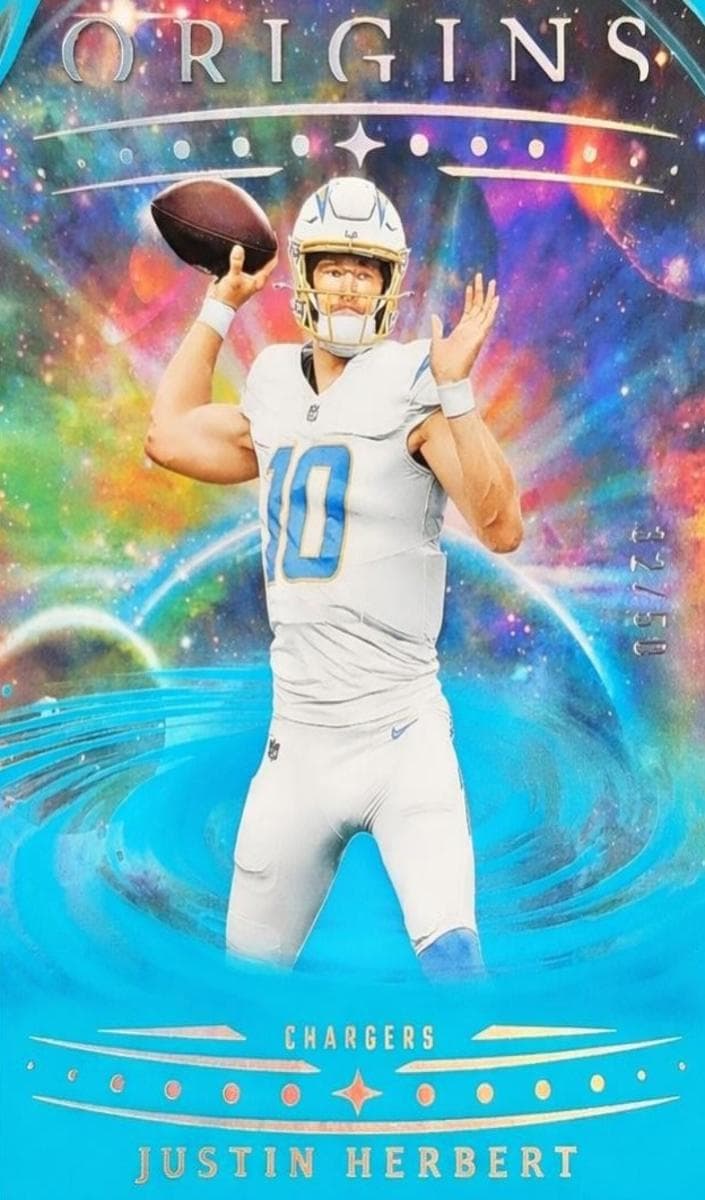 Justin Herbert 2025 panini Panini Origins