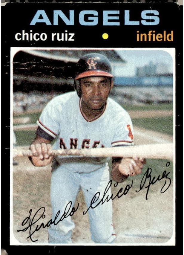 Chico Ruiz 1971 topps Topps