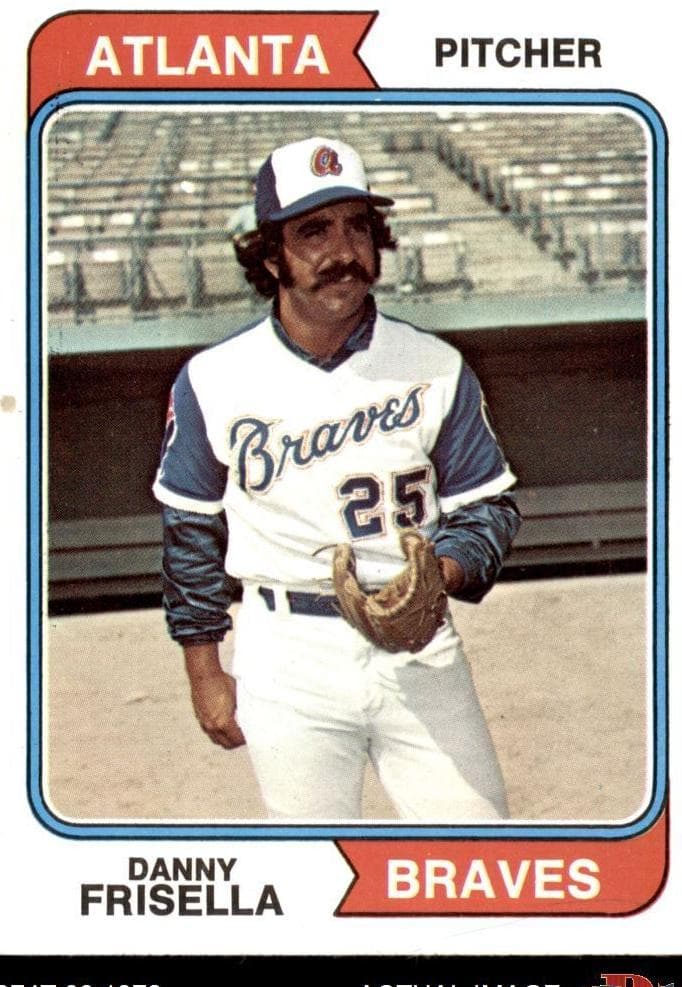 Danny Frisella 1974 topps Topps