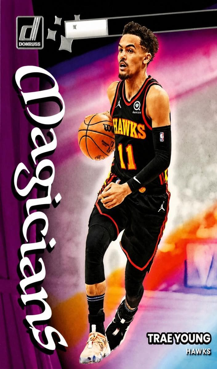 Trae Young 2022 panini Donruss Elite