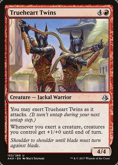 Trueheart Twins 2017 Magic: The Gathering Amonkhet
