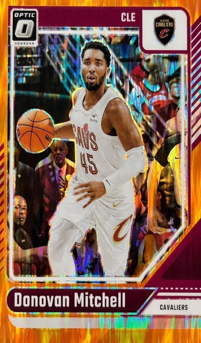 Donovan Mitchell 2024 panini Donruss Optic