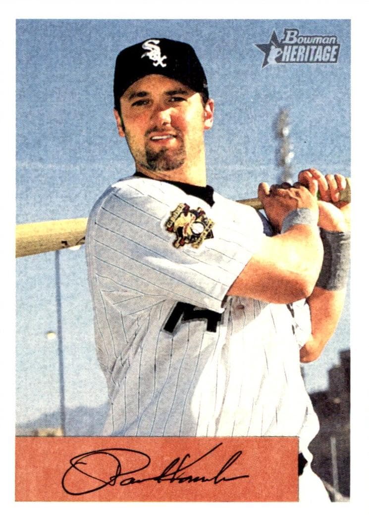 Paul Konerko 2002 bowman Bowman Heritage