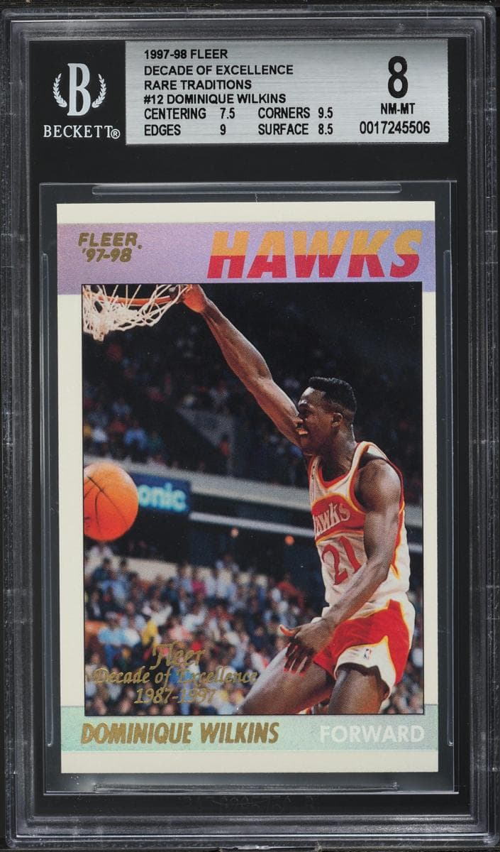 Dominique Wilkins 1997 fleer Fleer