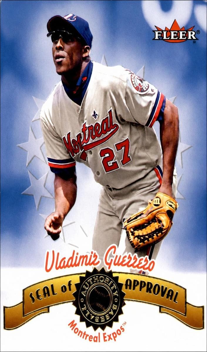 Vladimir Guerrero 2001 fleer Fleer Authority