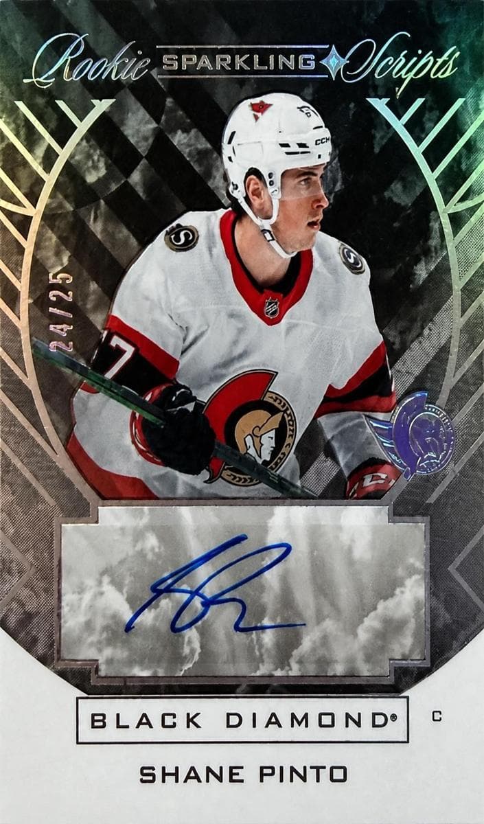 Shane Pinto 2021 upper-deck Upper Deck Black Diamond