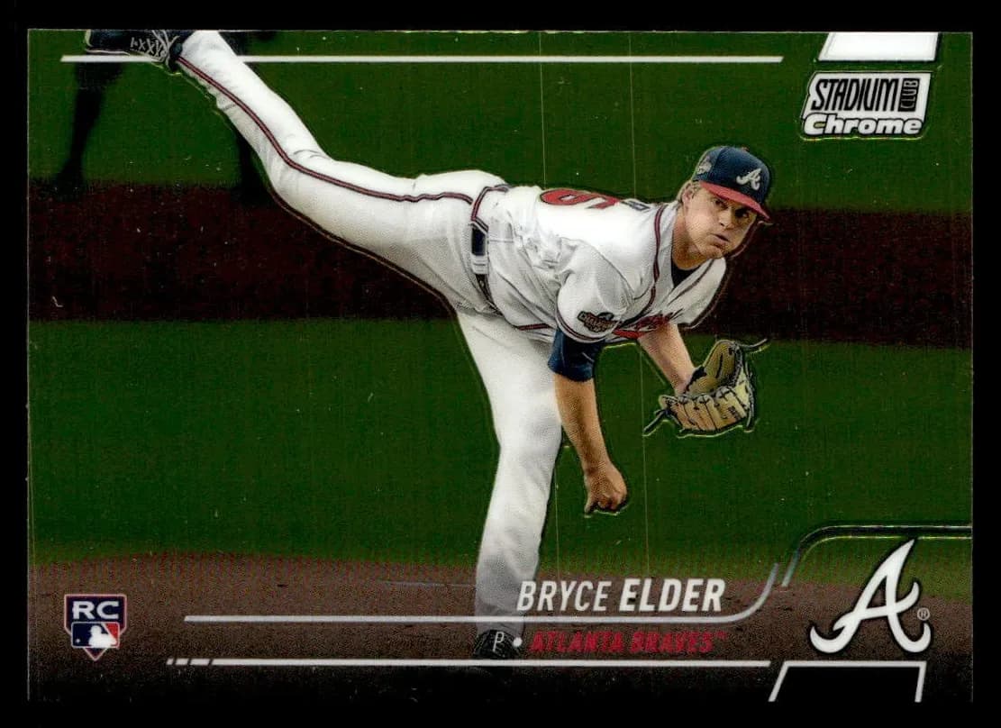 Bryce Elder 2022 unknown Stadium Club Chrome