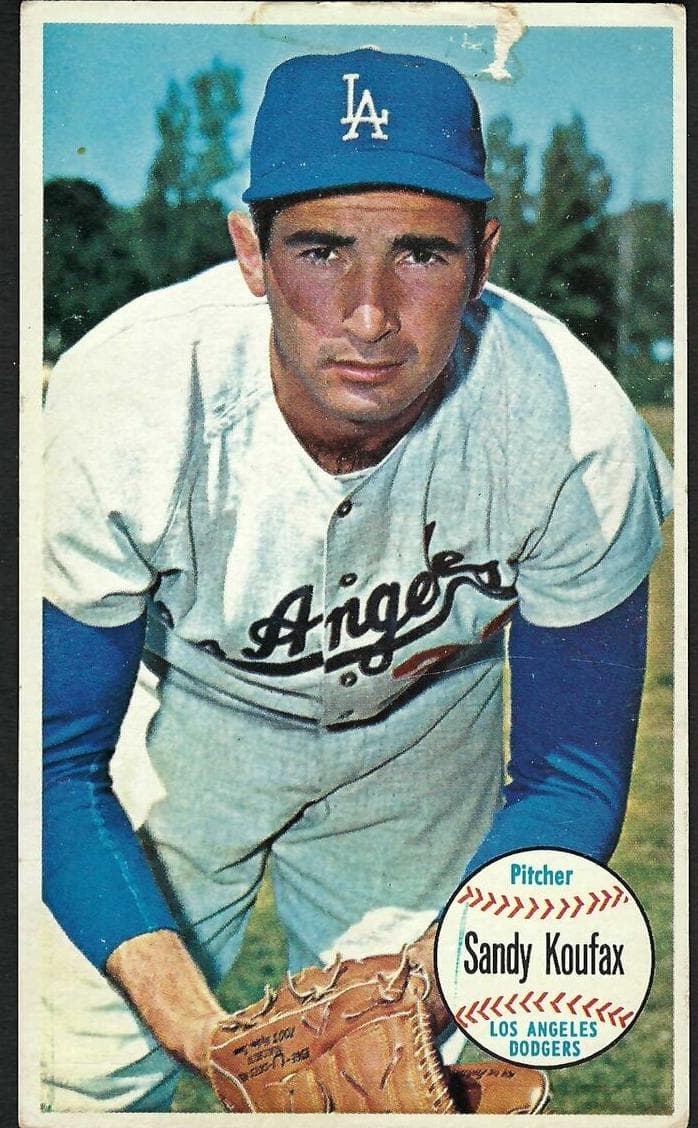 1963 National League Pitching Leaders (Sandy Koufax / Juan Marichal / Warren Spahn / Jim Maloney) #3