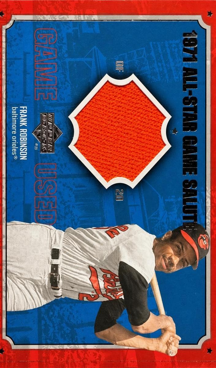 Frank Robinson 2001 upper-deck Upper Deck