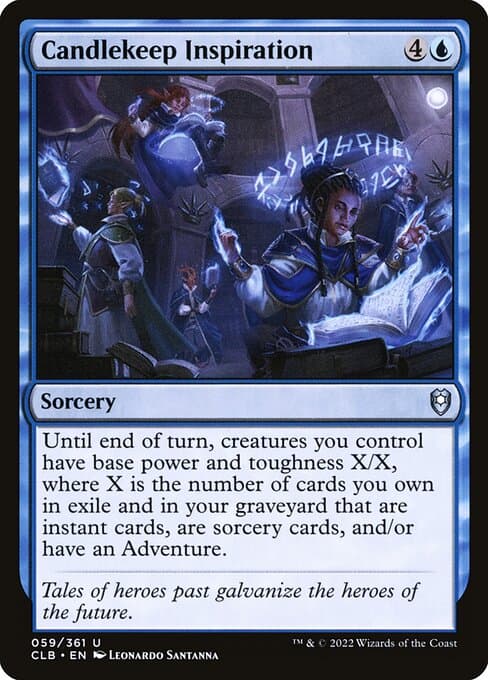Candlekeep Inspiration 2022 Magic: The Gathering Commander Legends: Battle for Baldur's Gate