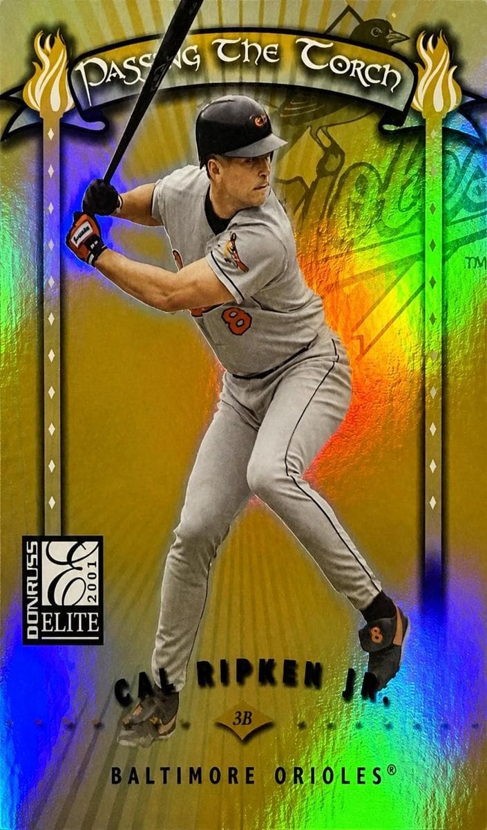 Cal Ripken Jr. / Alex Rodriguez 2001 panini