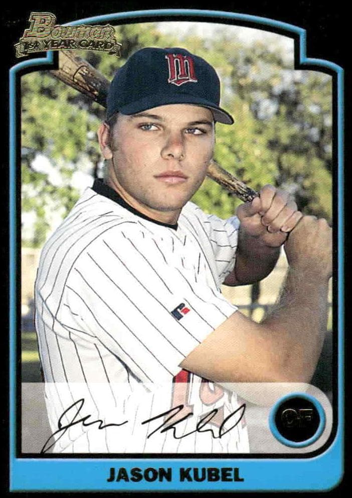Jason Kubel trading card