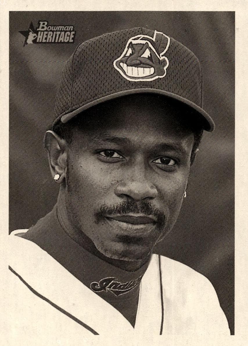 Kenny Lofton 2001 bowman Bowman Heritage