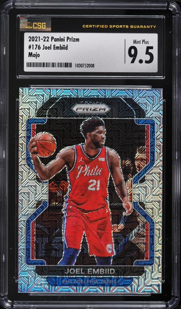 Joel Embiid 2021 panini Panini Prizm
